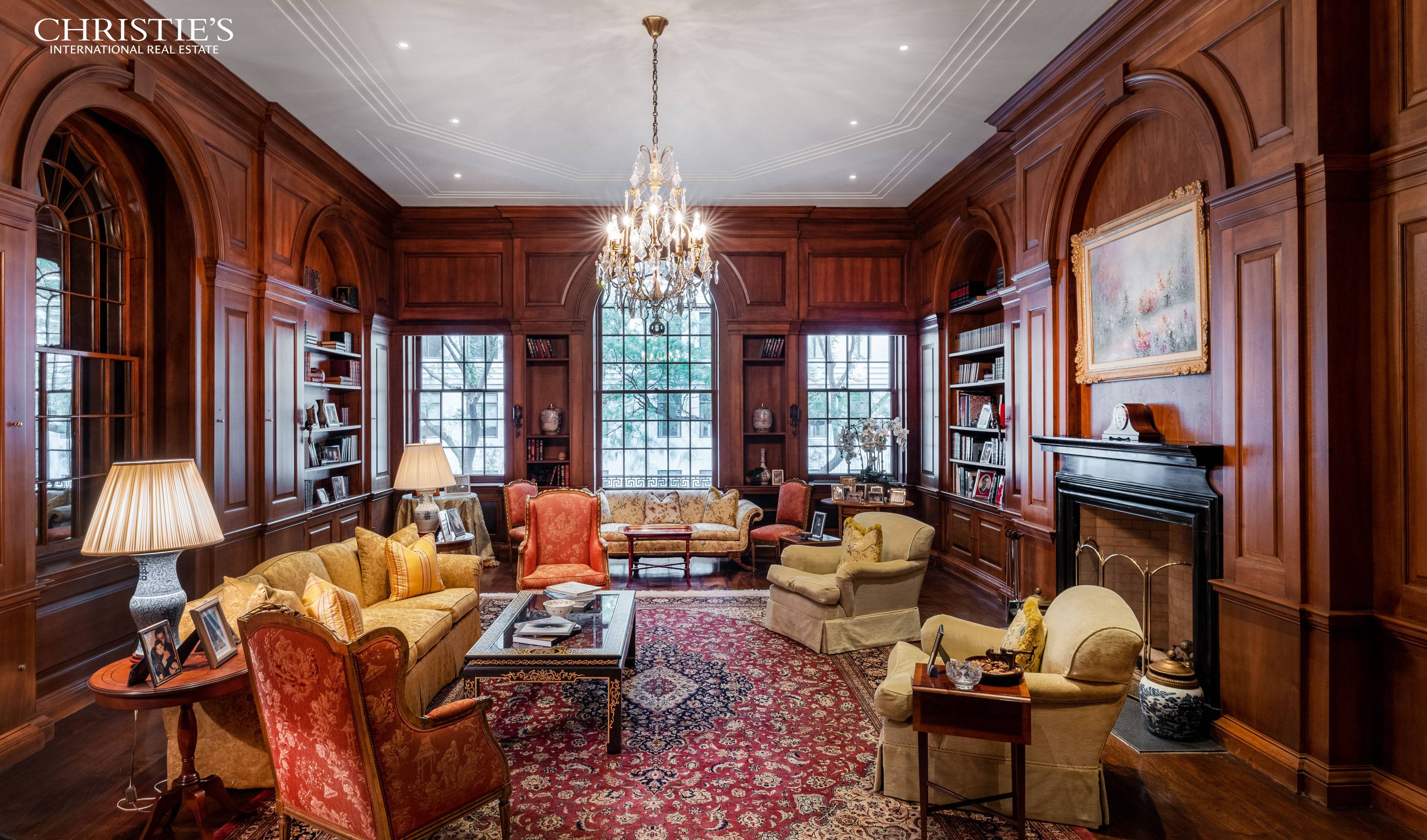 LUXURIOUS LIMESTONE MANSION Breathtaking in scale and stunningly detailed, this palatial 25 ft wide 7 story elevatored mansion is located on one of Manhattan's most distinguished blocks off Park Avenue.