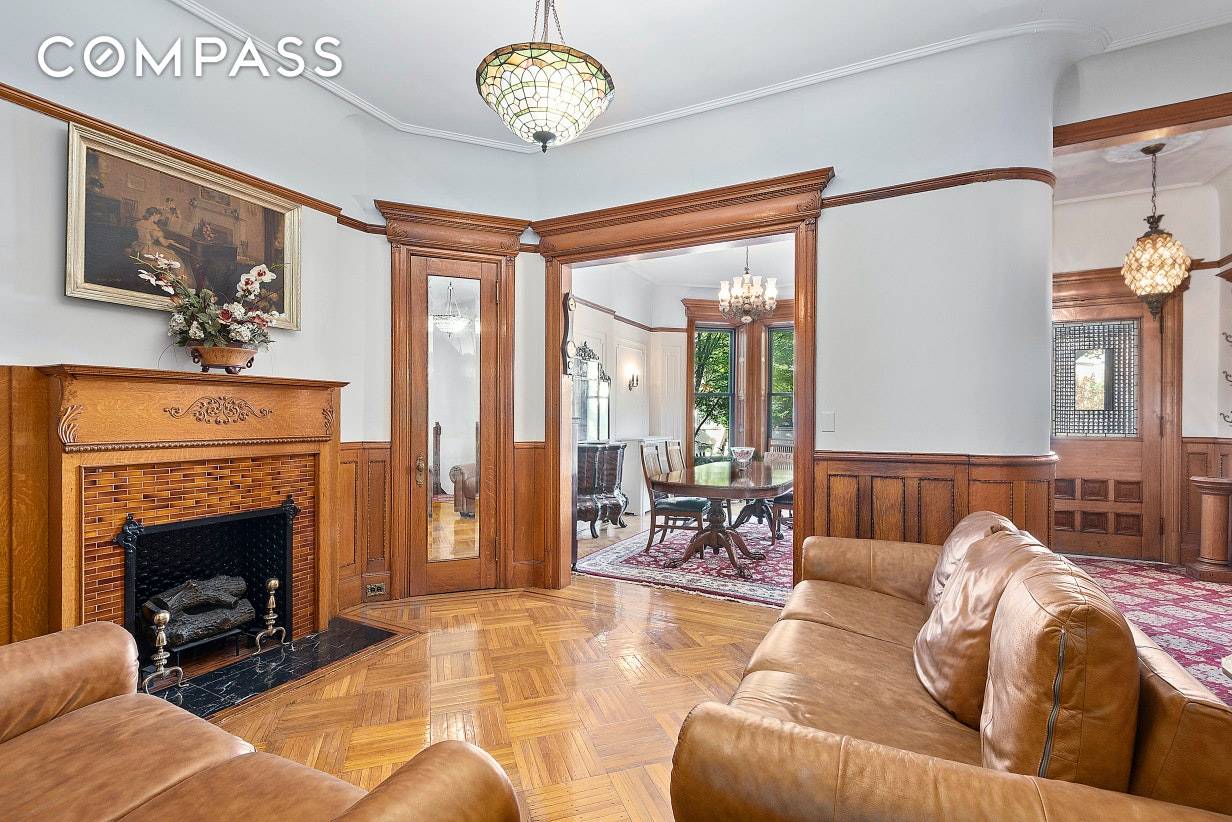 Let us welcome you home to this gloriously preserved classic Prospect Lefferts Garden's home.