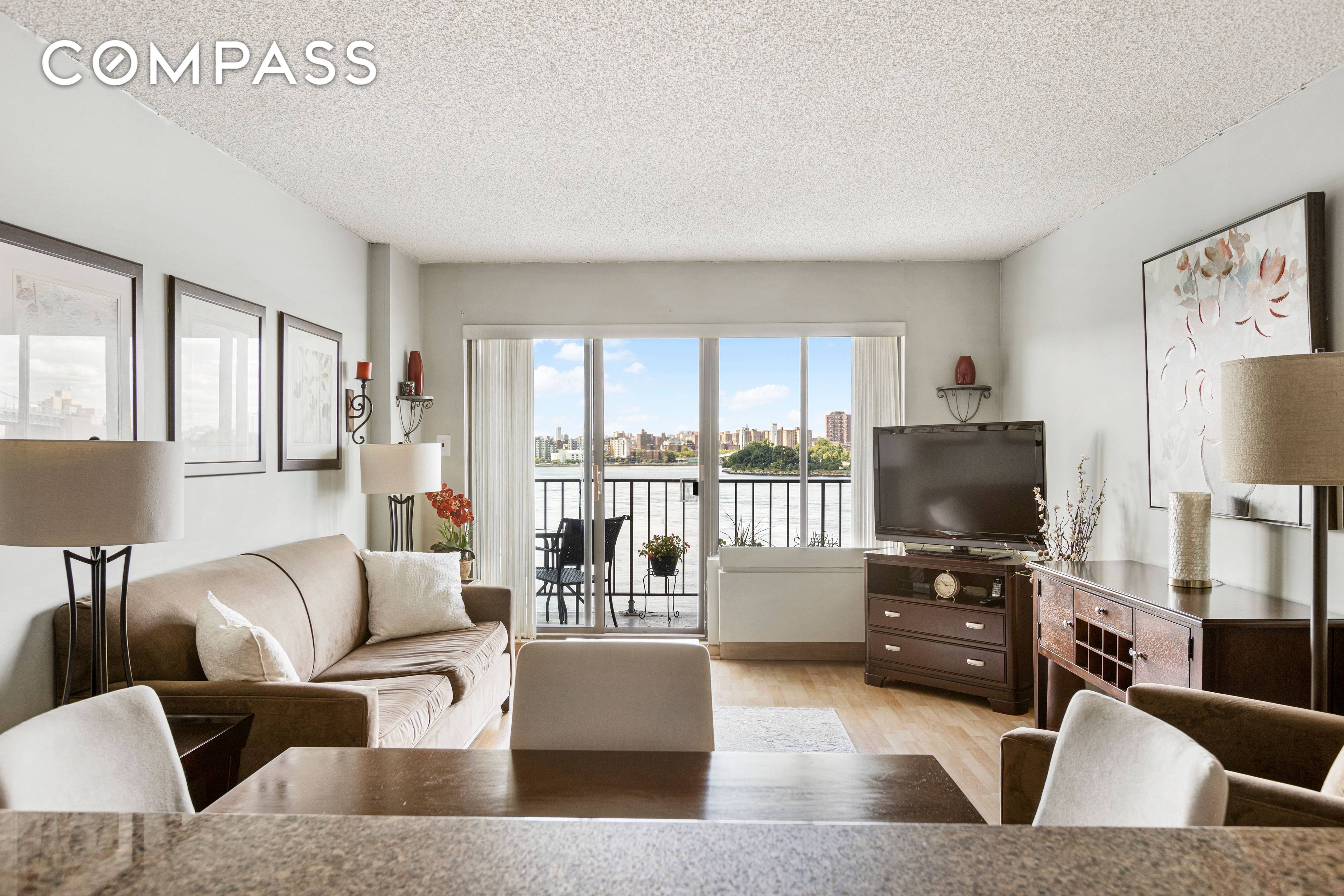 Welcome to this beautiful, bright, renovated water front one bedroom in a prime location of Shore Boulevard and Astoria Park So.