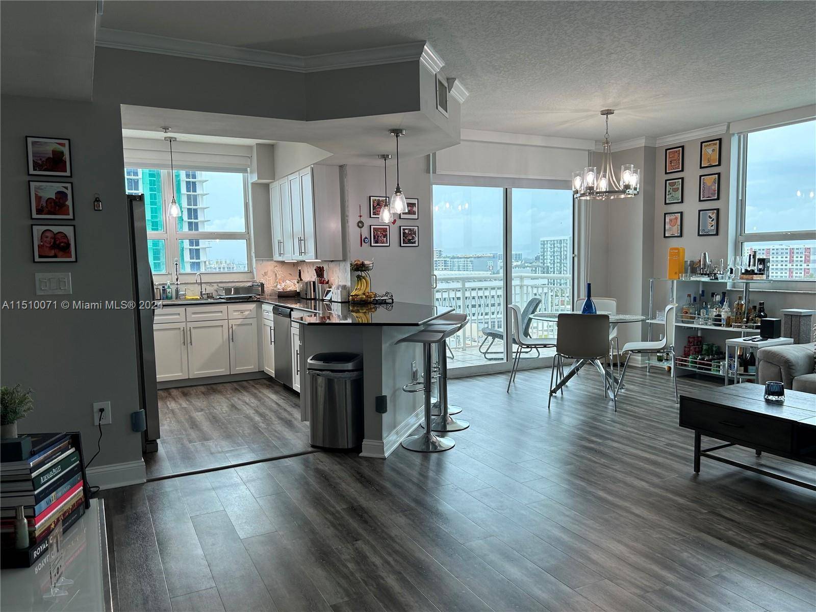 Great opportunity to own this stunning 2 bedroom 2 bath, corner unit in the heart of Edgewater.