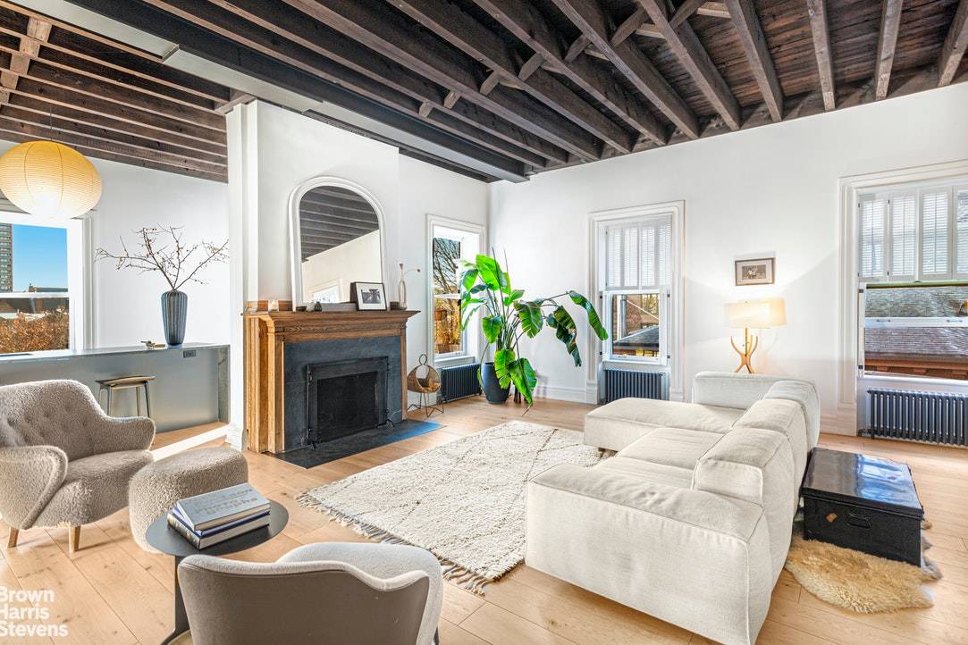 FULLY REDONE CLINTON HILL DUPLEX IN HISTORIC ARBUCKLE MANSION, AS FEATURED IN DWELLThis stately building built in 1888 by Montrose Morris for John Arbuckle, who had the nation's first packaged ...