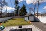 Spacious backyard