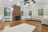 High Ceiling Family Room 1