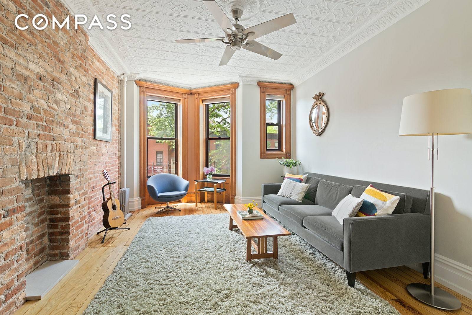 Gorgeous mix of prewar charm and modern appeal in this stunning Park Slope home.