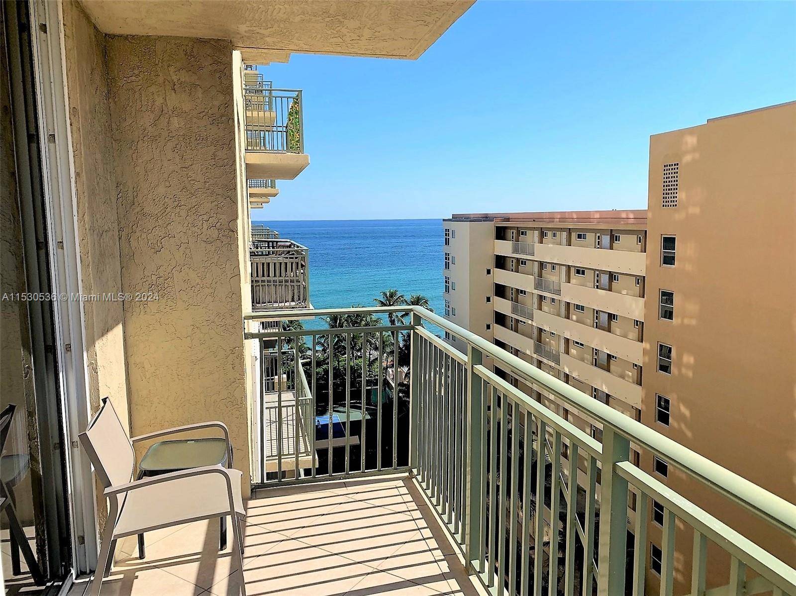 Relaxing and spacious beach unit on sunny south side at 2080 Ocean Drive.
