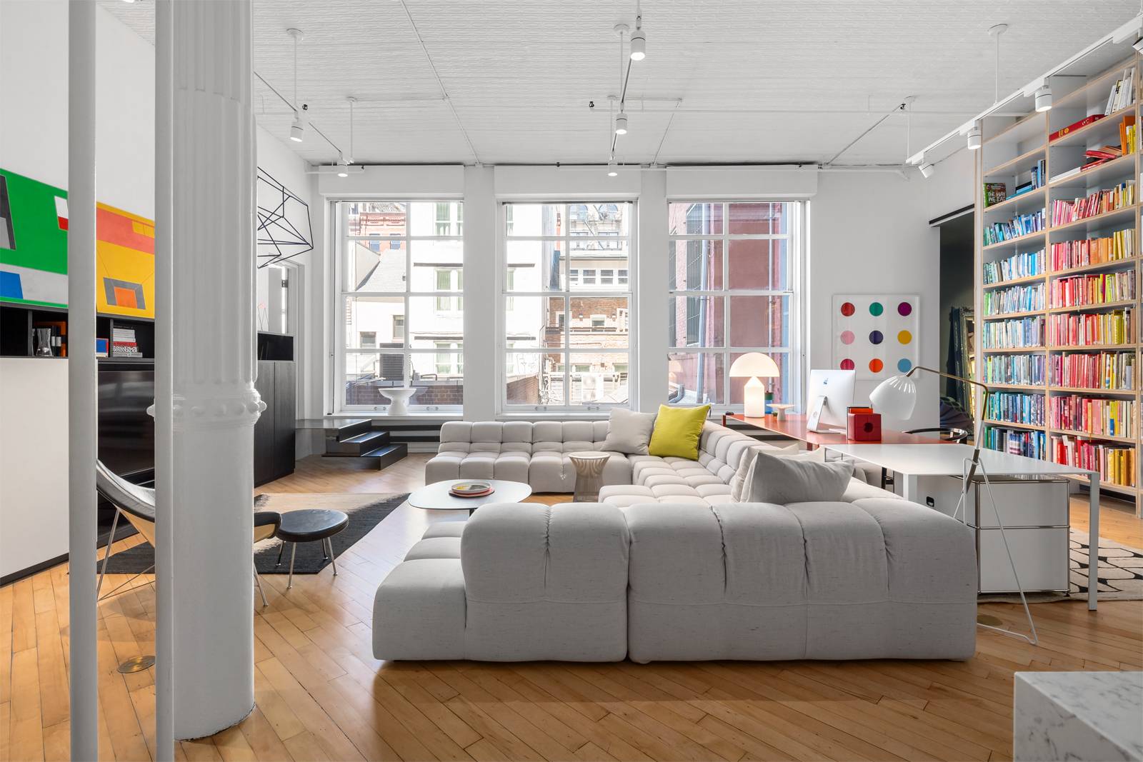 As seen in Vogue ! One of the most stunning lofts in SoHo to come to market in recent history.