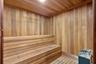 Private community sauna, the perfect place to relax and unwind after a workout or a day at the beach