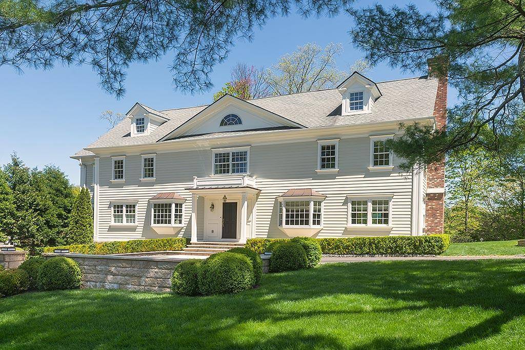 Sophisticated colonial completed in 2009 and nestled on a bucolic cul de sac minutes from Greenwich Ave.