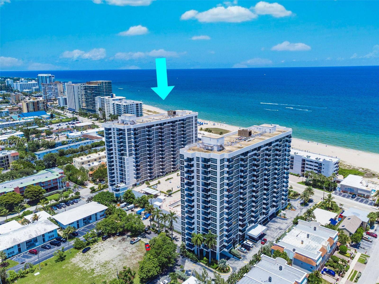Welcome to coastal luxury living in this Unique Developers Unit condo in Pompano Beach.