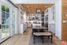 Breakfast table area