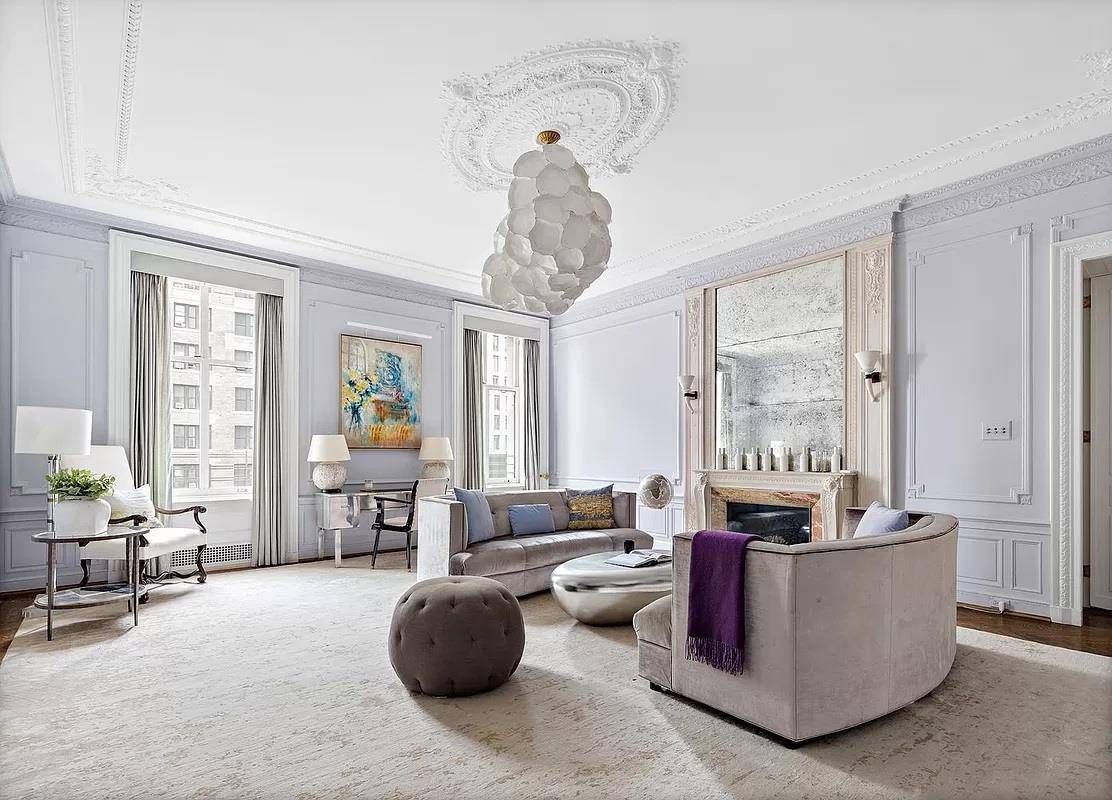 A stunningly beautiful home in one of the Upper West Side's most sought after historic buildings, this incredible apartment combines pre war elegance with modern sensibility.