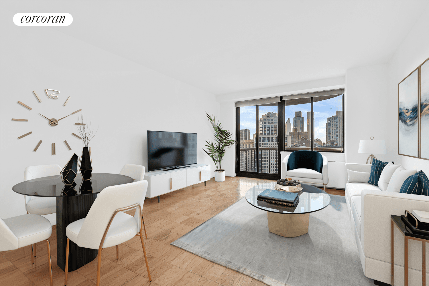 OPEN PARK AND SKYLINE VIEWS at 45 East 25th Street in Flatiron !