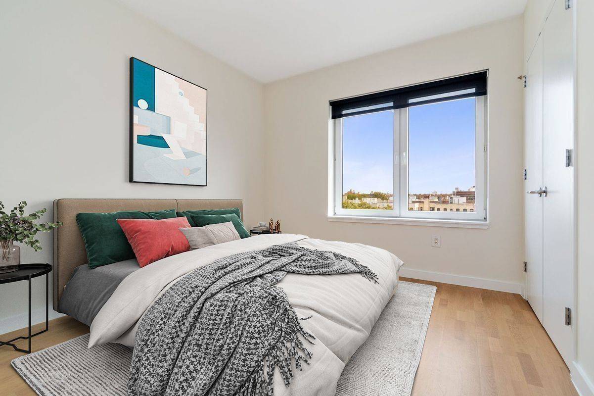 Beautiful Rear Facing 1 Bedroom Apartment Features Modern Kitchen with Quartz Countertops Stainless Steel Appliances Full Sized Dishwasher Built In Microwave Washer Dryer In Unit Private Rear Facing Outdoor Terrace ...