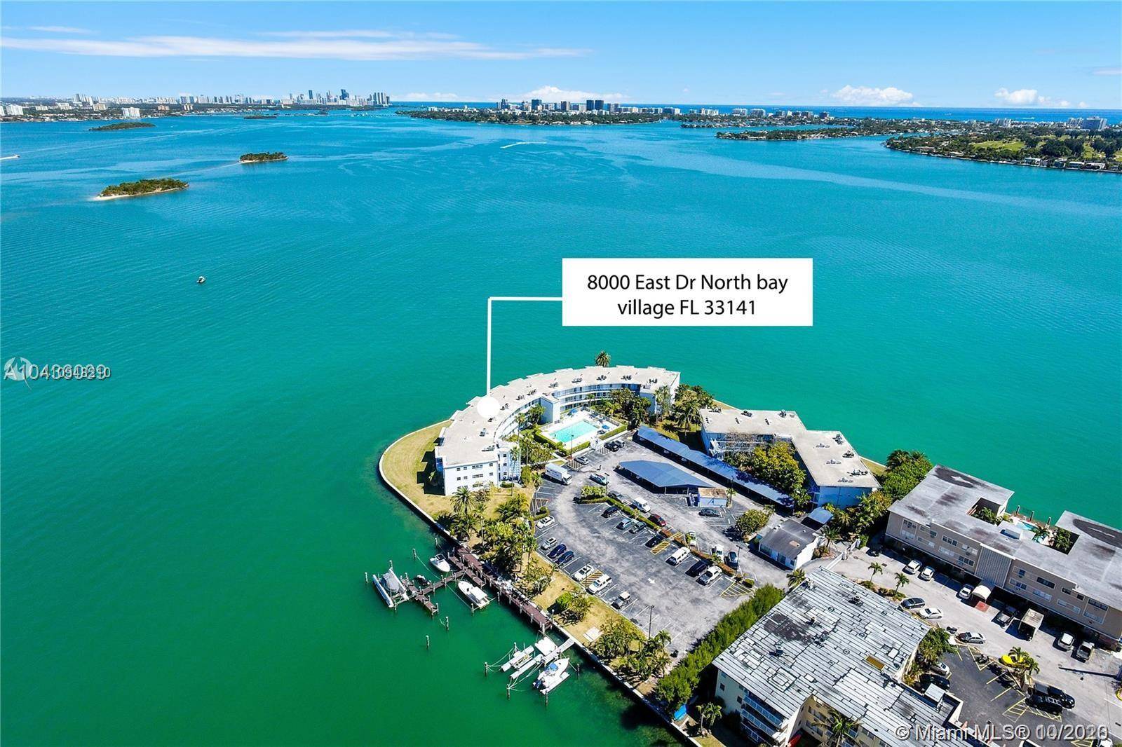 Biscayne Sea Club Community and Bay Four 51 apartments 2 bedrooms and 2 bathrooms, one unit with 3 bedrooms and 3 bathroom and other unit one bedroom and one bathroom.