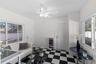 Sun Room with garage entrance straight ahead