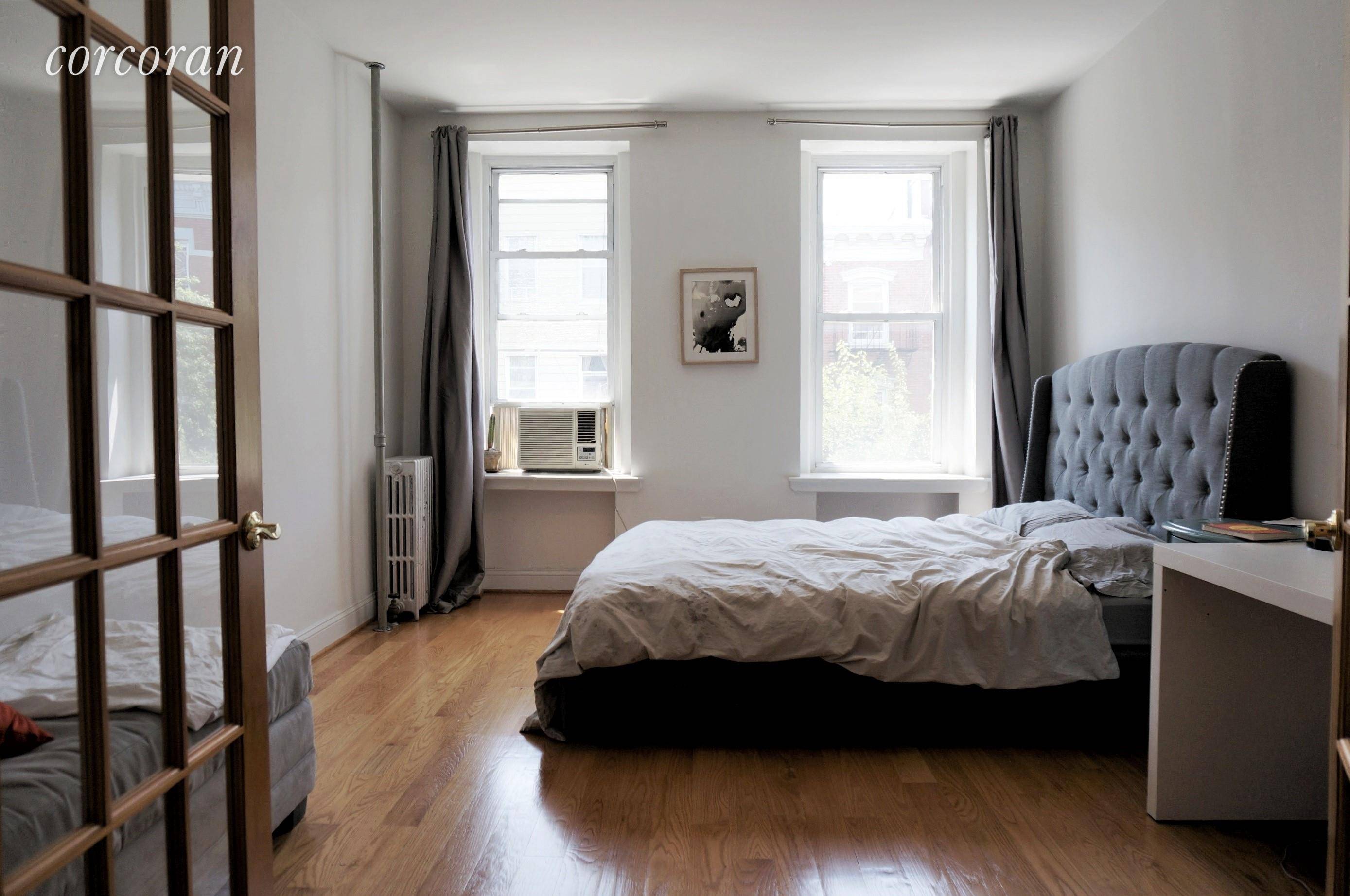 Available for April ! Massive amp ; Charming 4th Floor One Bedroom Floorthrough Apartment on Treelined North 8th Street in the Heart of Northside Williamsburg !