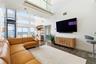 2 Story Living Room With Glass Elevator