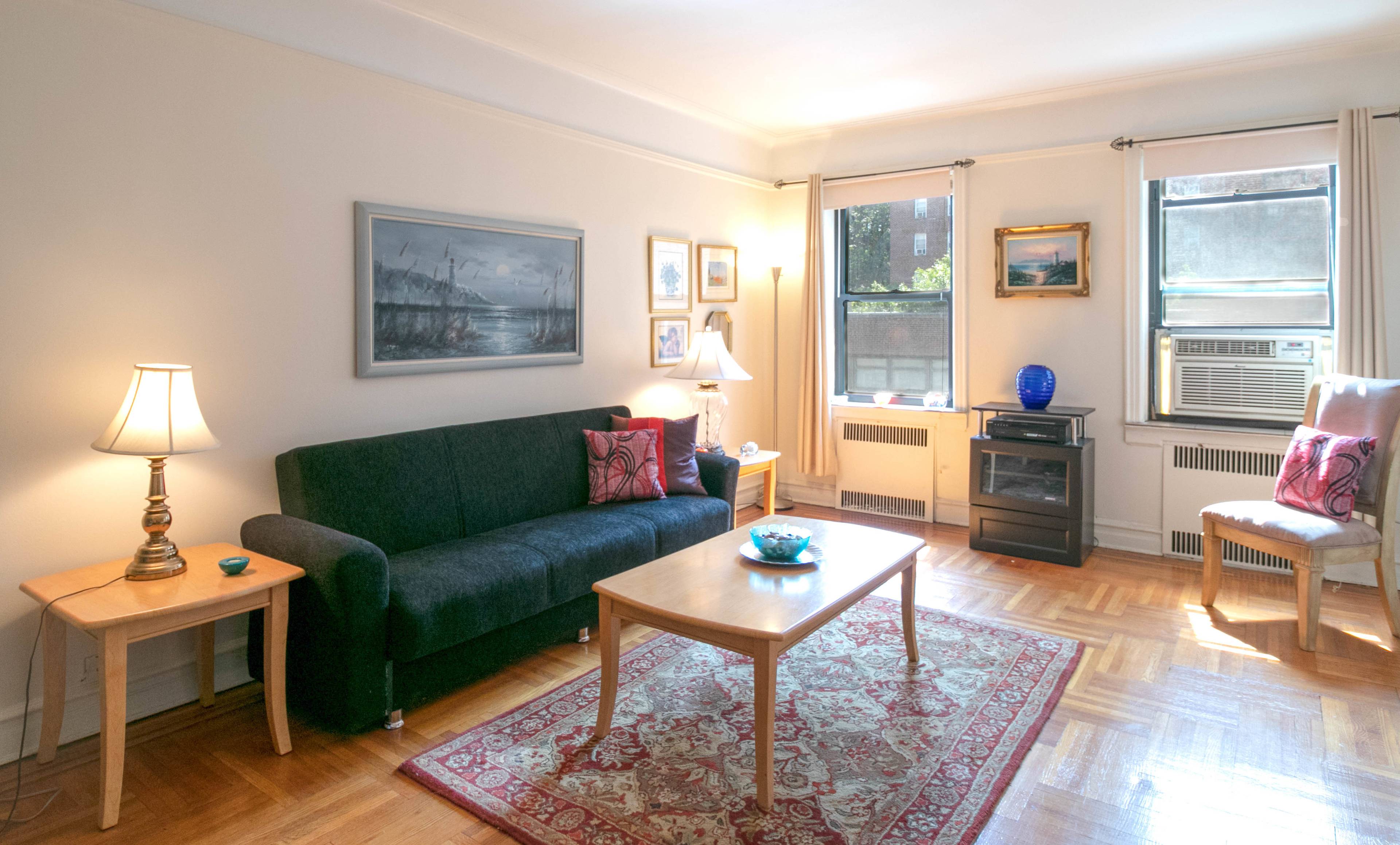 Spectacular Prewar 1 bedroom home in sought after Stephen Hall cooperative in the heart of Jackson Heights Historic District.