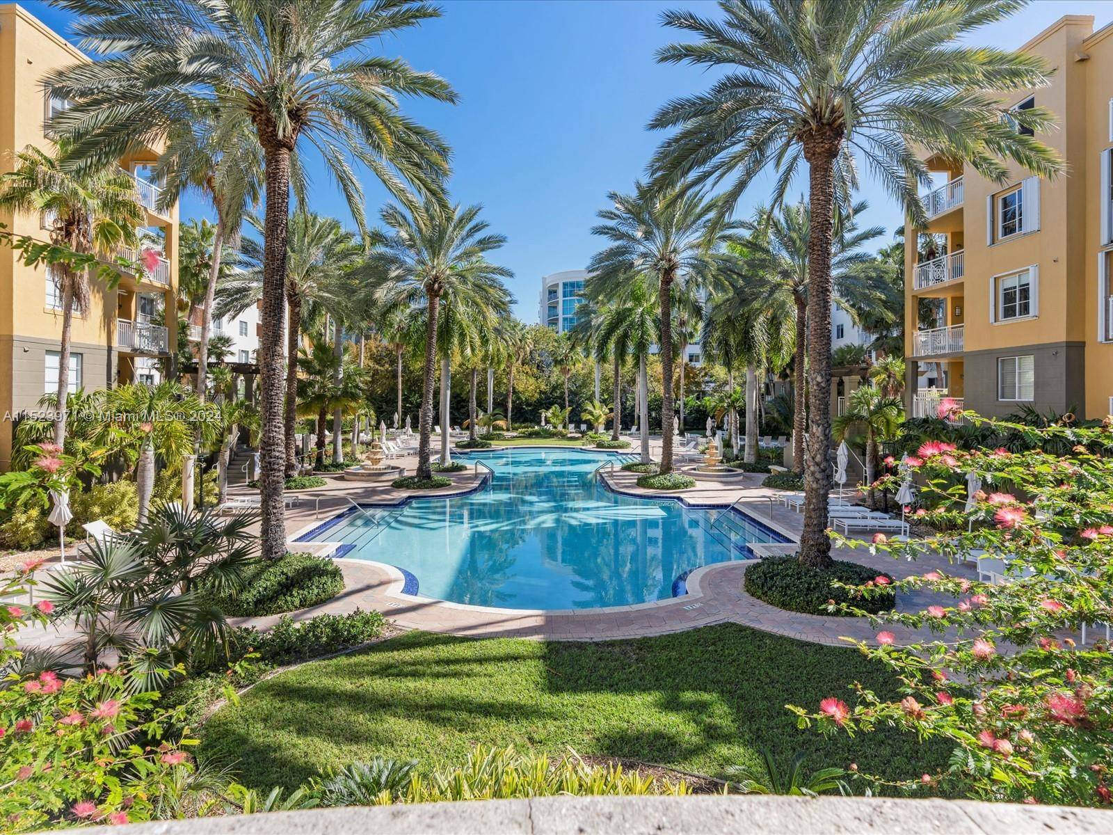 Great opportunity ! Bright and spacious 2 bedroom 2 bathroom lanai unit with easy access to the Grand Piazza pool area.