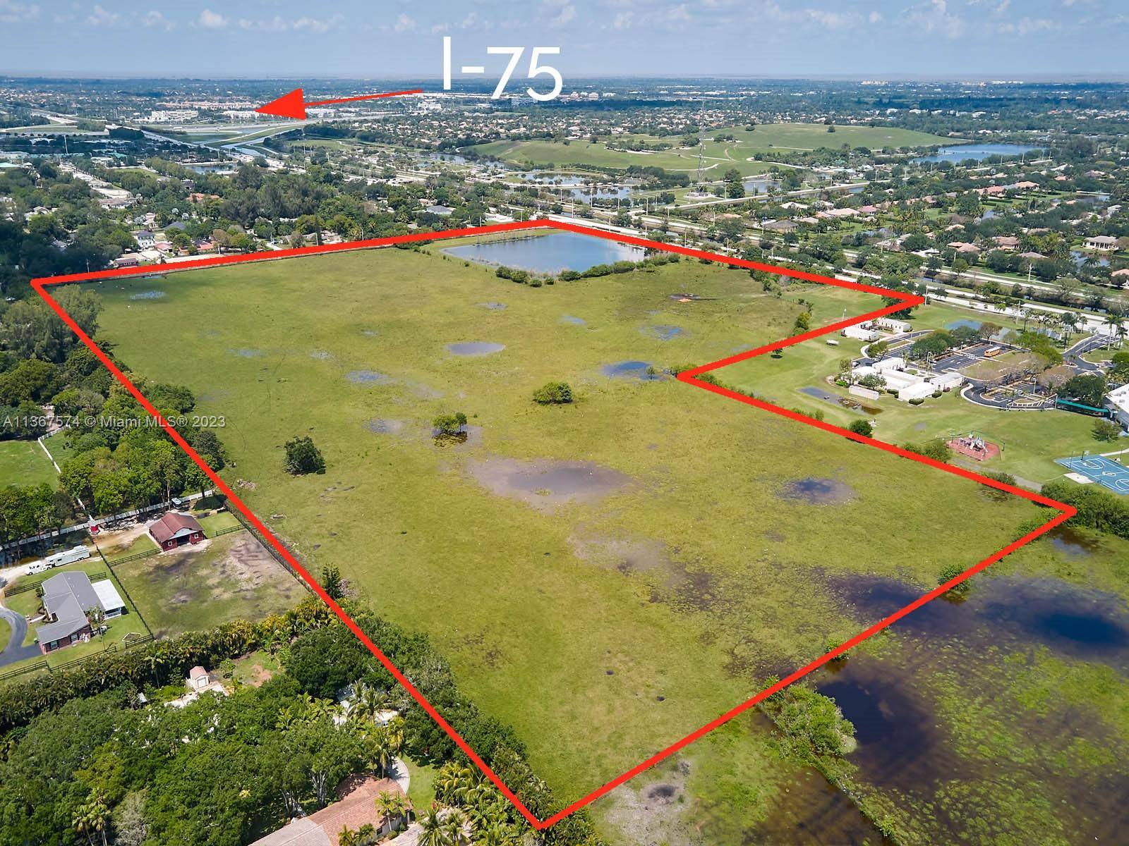 Back on the market 40 Acre Raw Land in Broward.