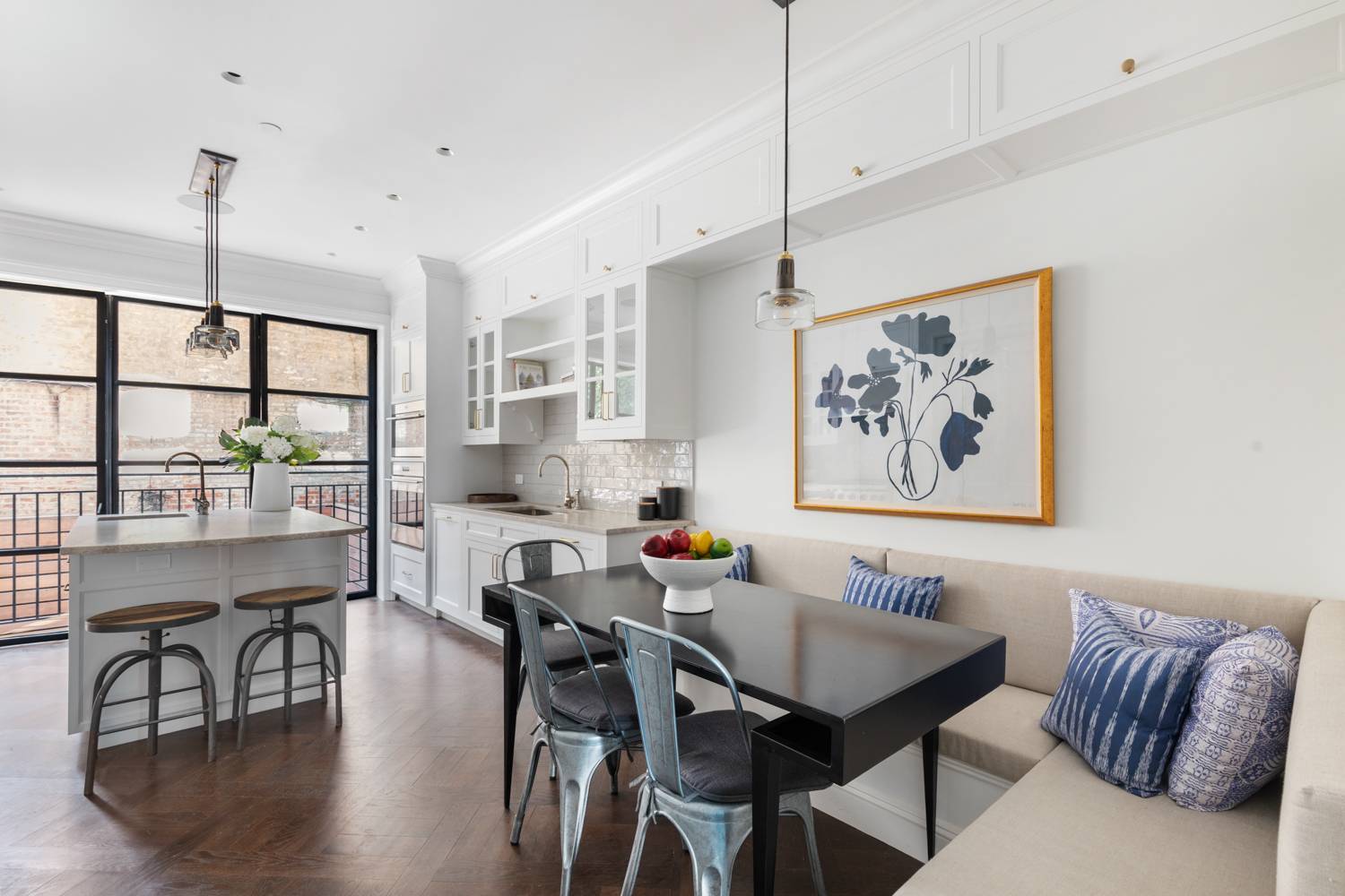 Exceptional Six Story Townhouse on the premier block in Manhattan 10 Bank was recently completed from top to bottom with a gut renovation that created a modern home with an ...
