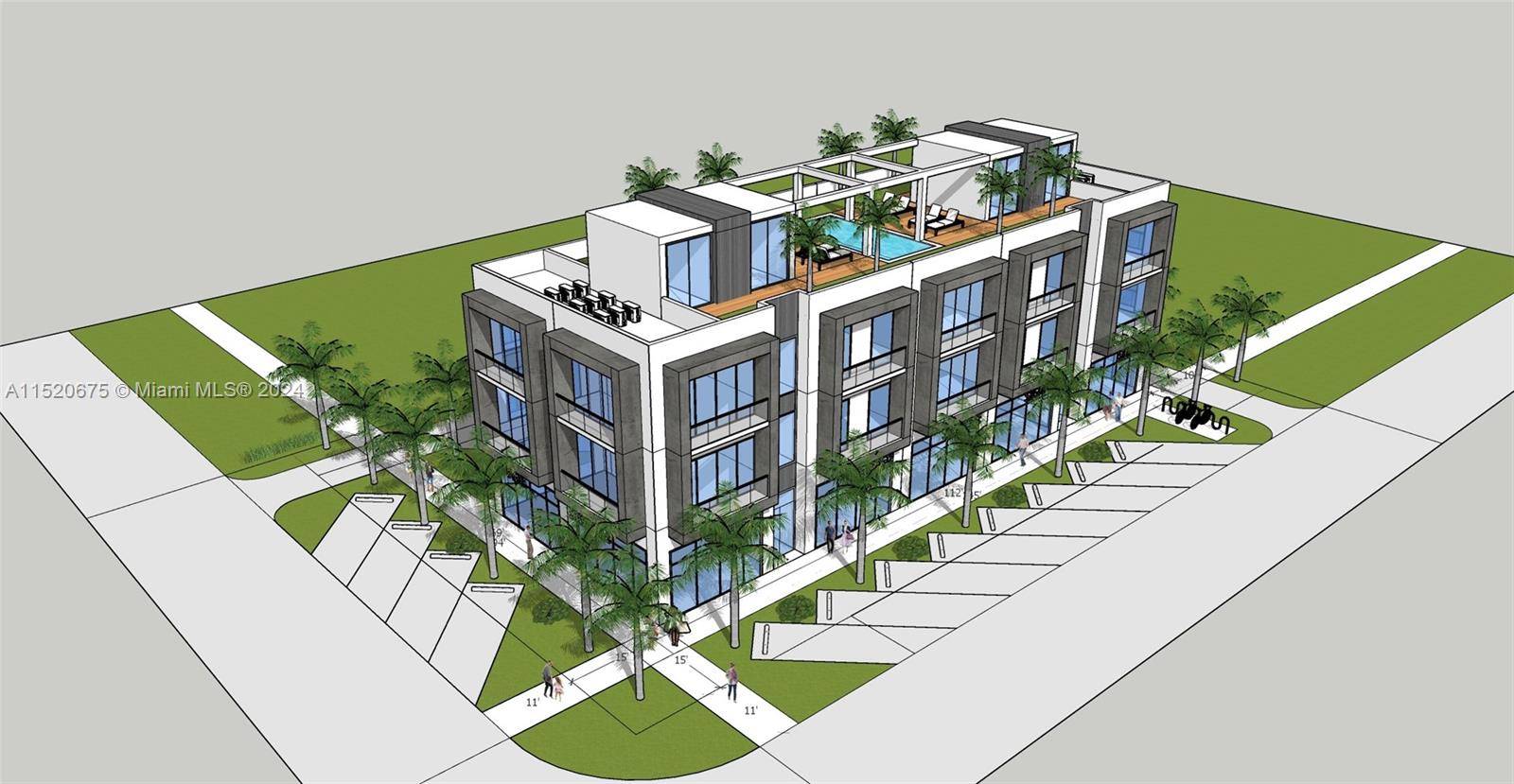 Development opportunity in the heart of Oakland Park to purchase two folios, including the corner, with a potential build of 14 dwellings, up to 4 6 stories with commission approval ...