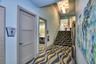Hallway to more amenities