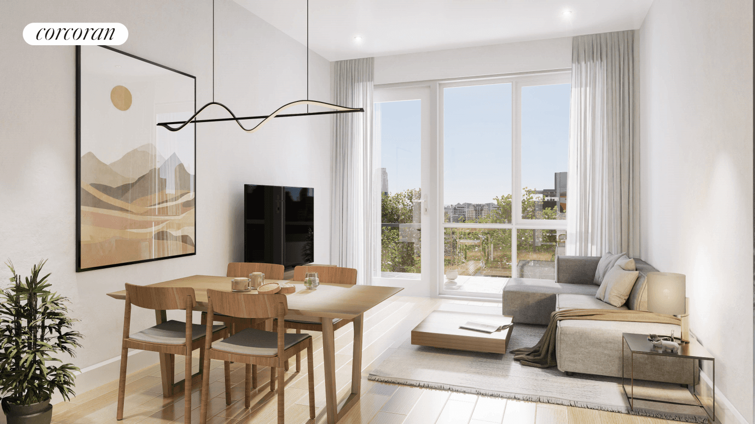 PREVIEWS COMMENCE, FEB 1 Bathed in sunlight and perfectly at home in Prospect Lefferts Gardens, The Rogers Residences is the first in a new generation of luxury condominiums.