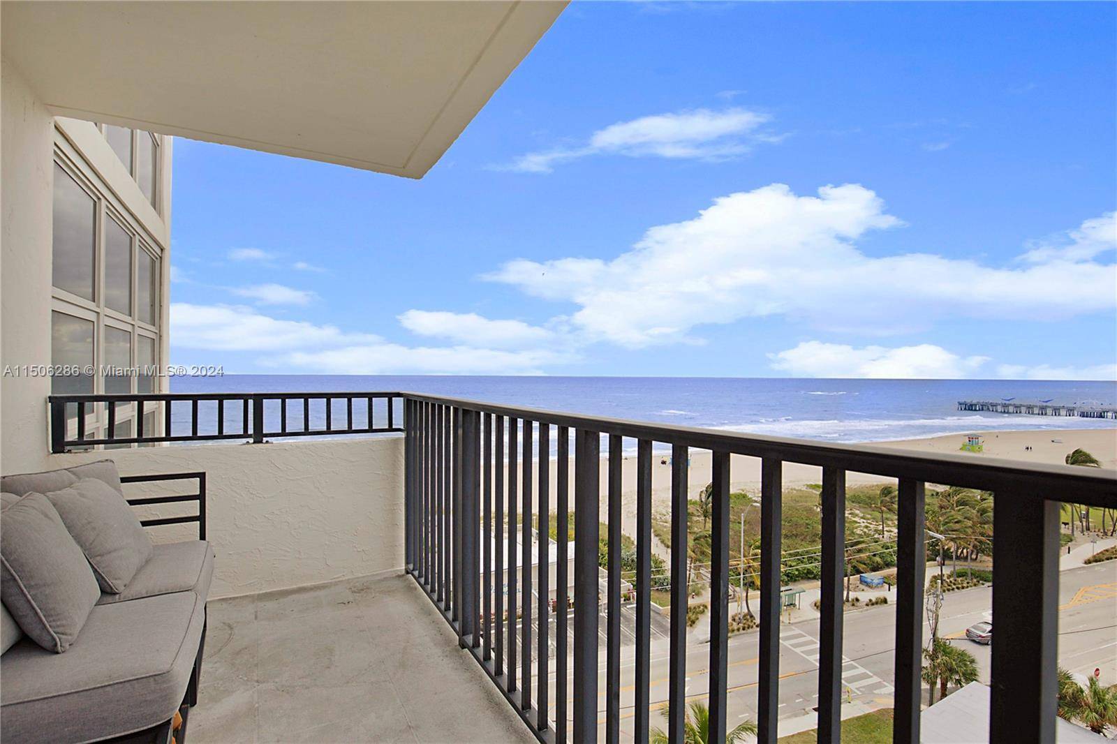 Experience coastal luxury in this meticulously remodeled property with direct ocean views, steps from Pompano's beaches, shopping and award winning dining.
