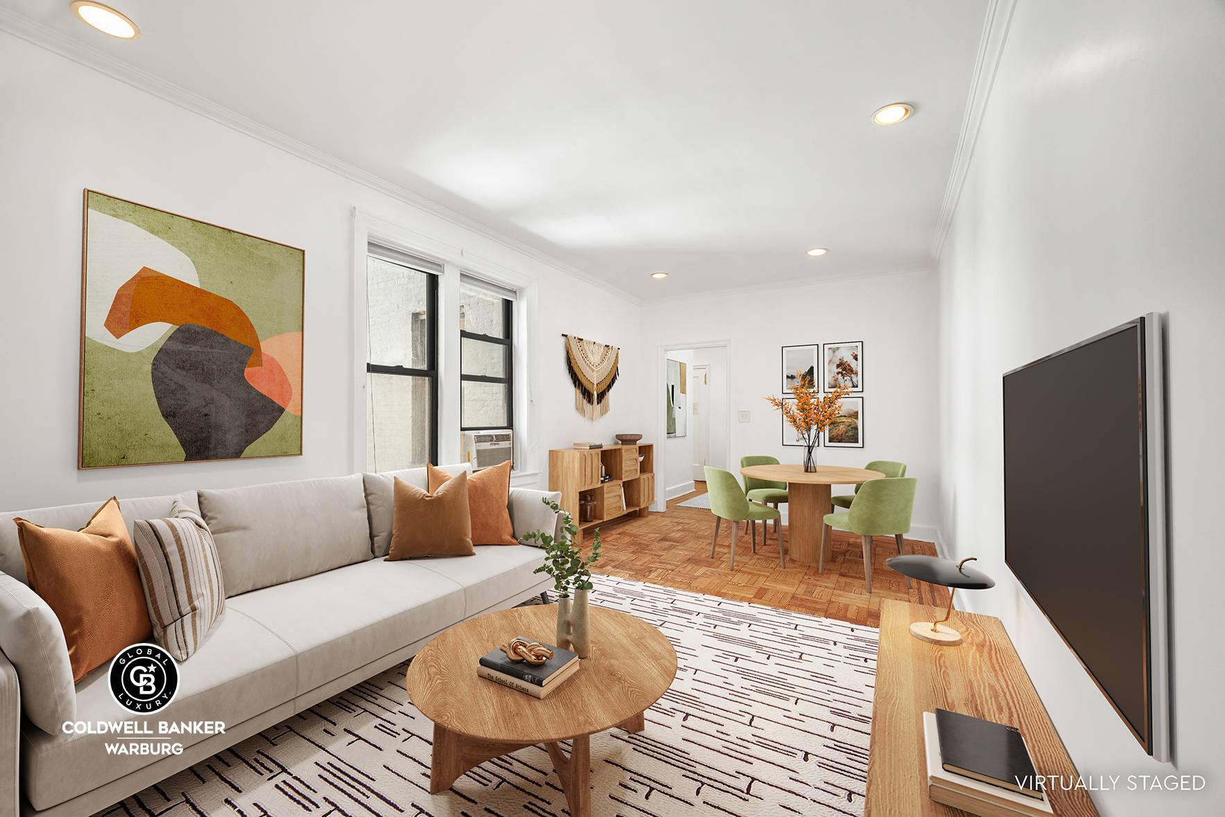 A spacious 650 SF one bedroom opportunity in Carnegie Hill.