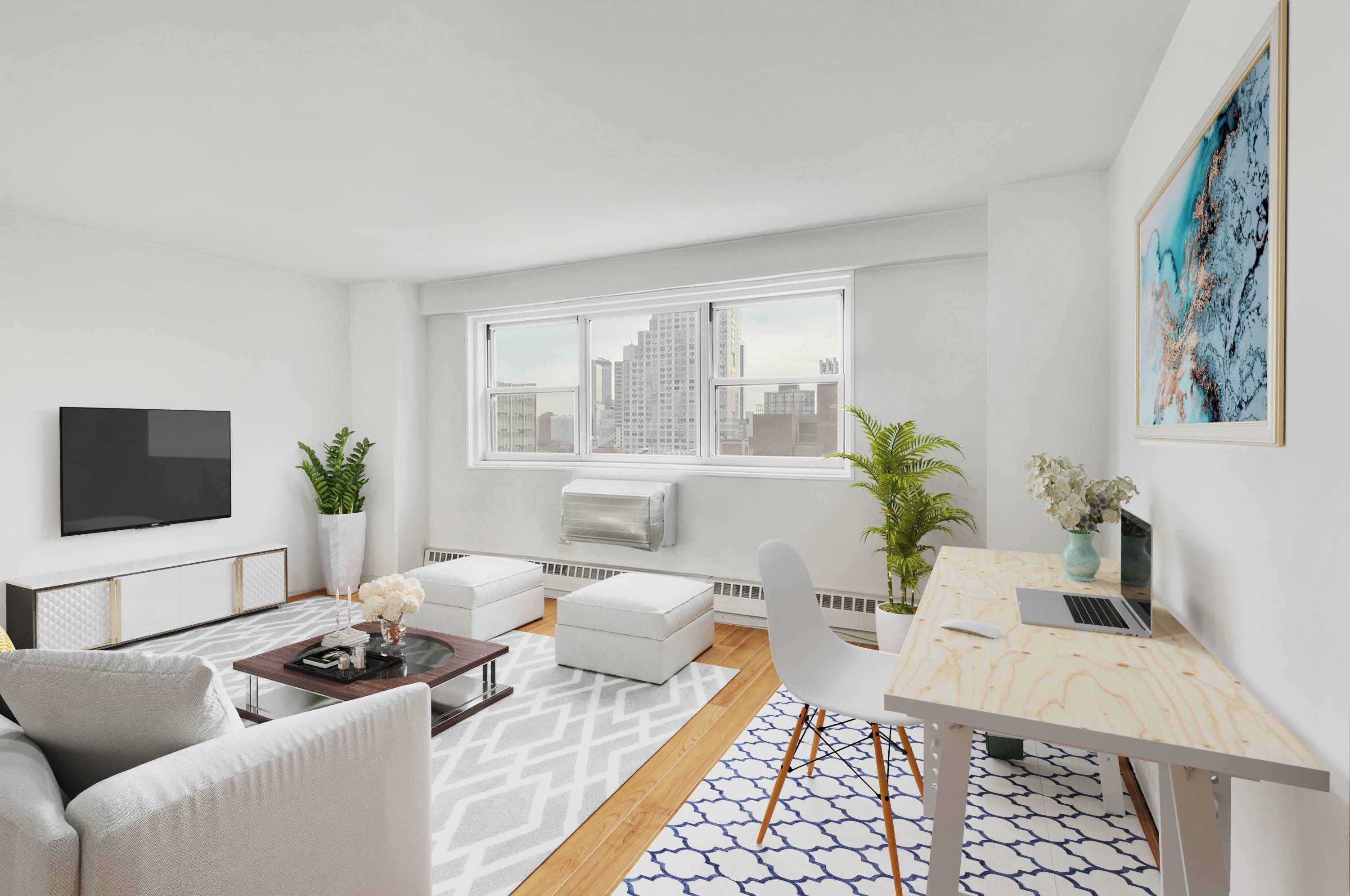 Welcome to 15D at University Towers, a well appointed high floor 1 bedroom located in the heart of Downtown Brooklyn and Fort Greene.