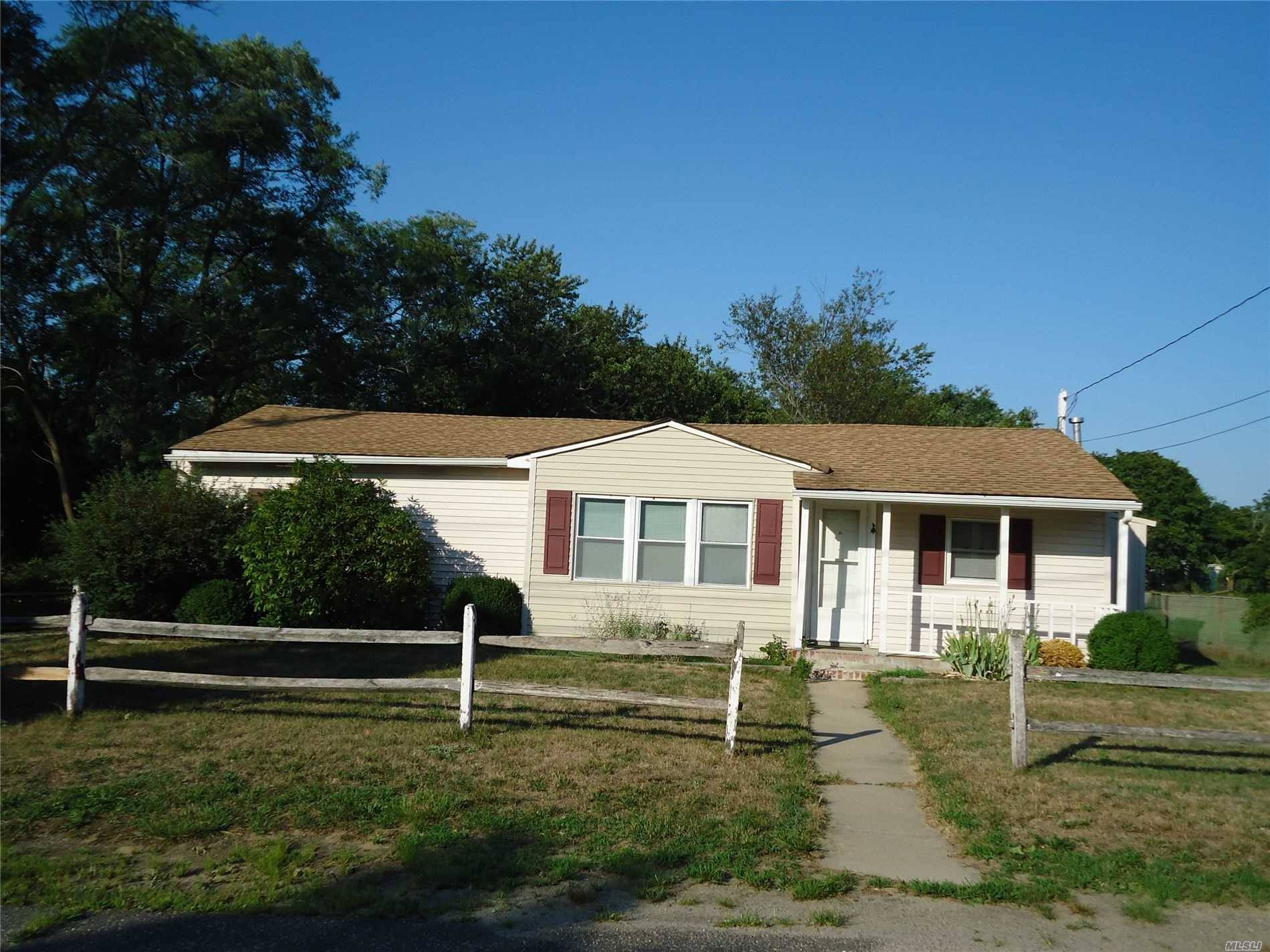 clean three bedroom ranch with a large yard and steps away to schools and down town shopping, restaurants and theaters low property taxes shed on the property is a gift ...