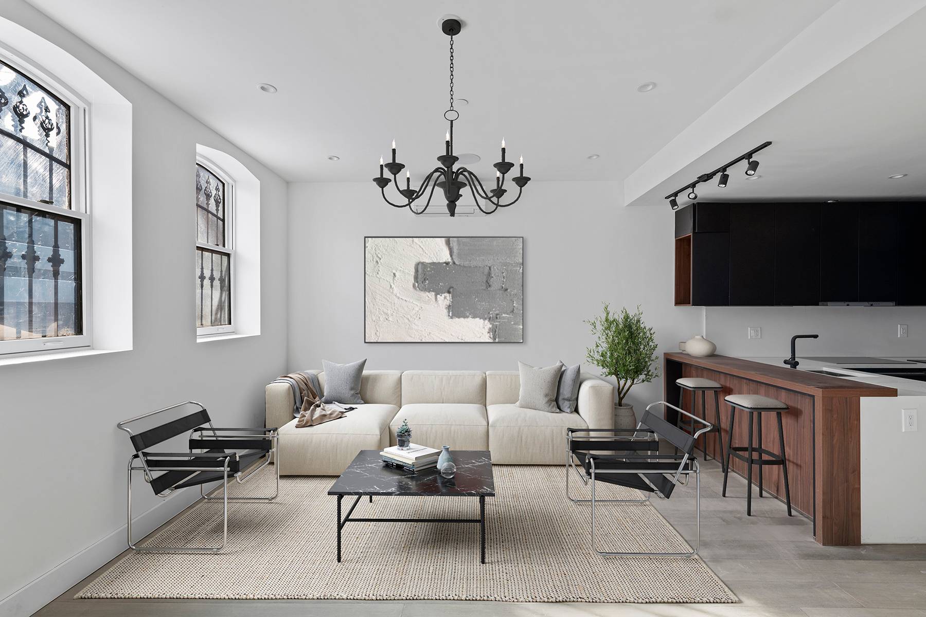 A charming, high end new development awaits you in Stuyvesant Heights.