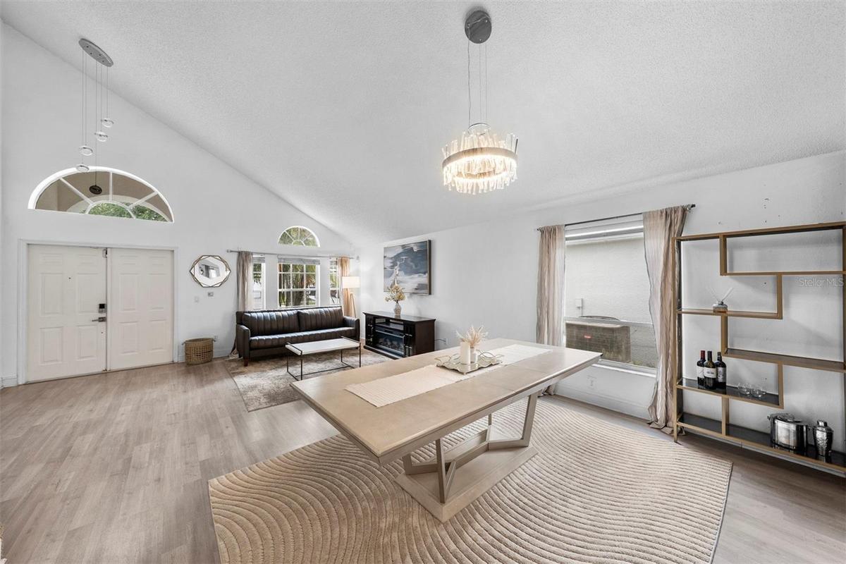 Living Room & Dining Room