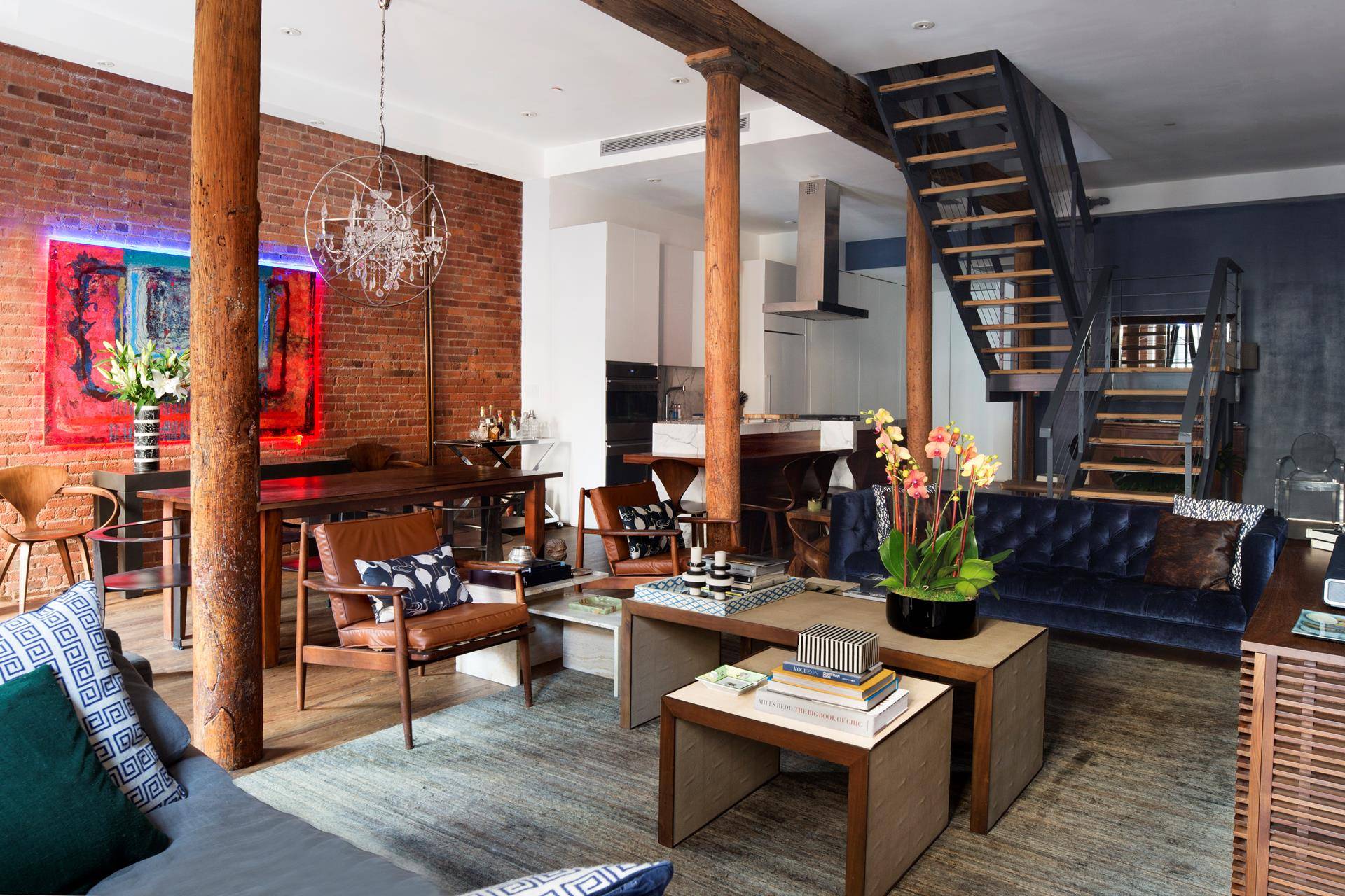 Spectacular, one of a kind duplex where every detail has been carefully thought out to honor the rare charm of South Street Seaport while offering the comforts of luxurious modern ...