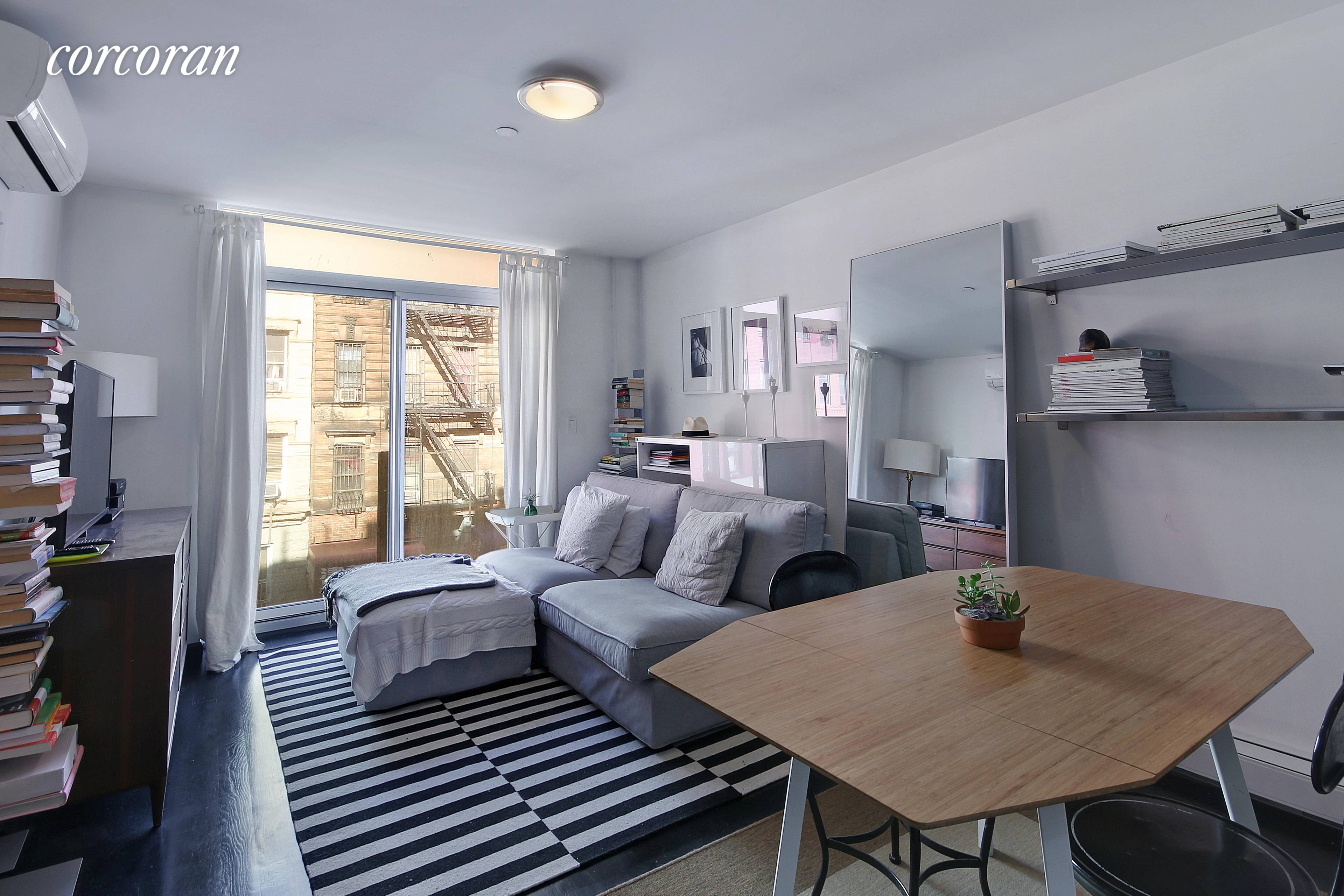 24 Henry St 5B Come home to this spectacular oversized one befroom in the LES Two Bridges section of Chinatown with TWO terraces and private outdoor spaces !