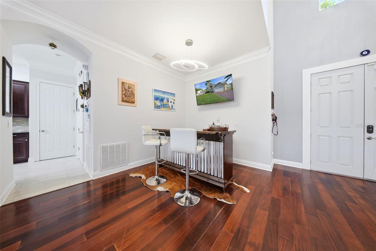 Entertaining area