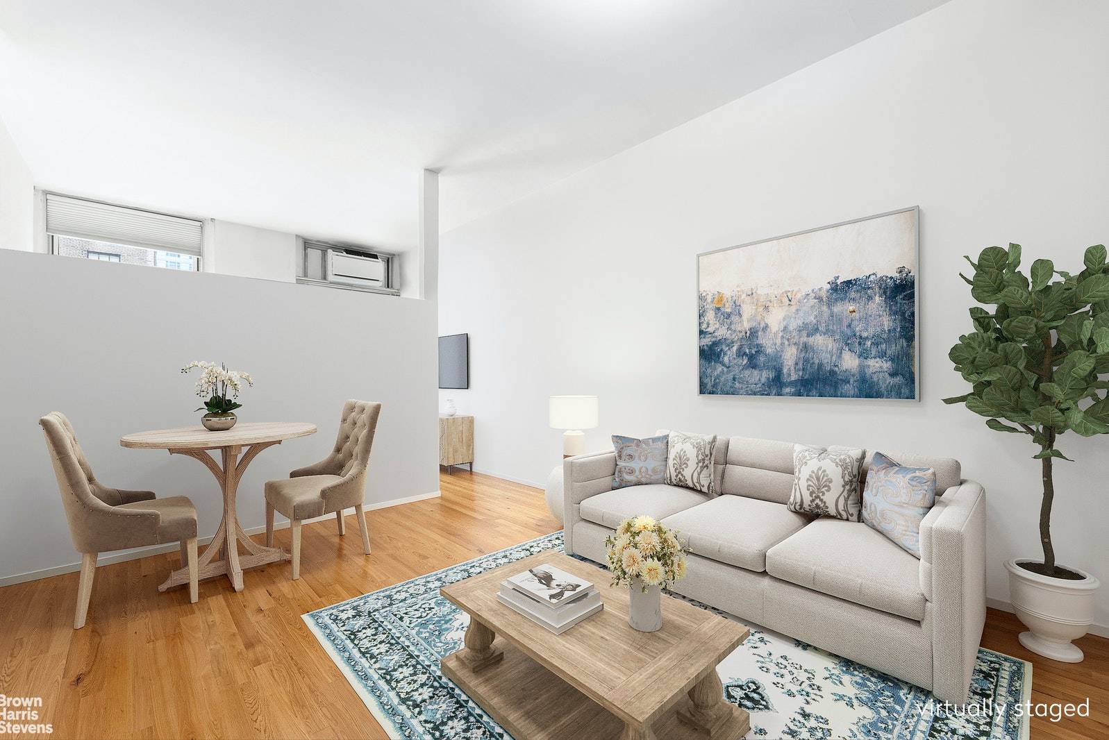 This west facing loft like home offers all the best and key ingredients of a Manhattan home 10 ft ceilings, hardwood floors throughout, truly rare and atypically abundant closet space, ...