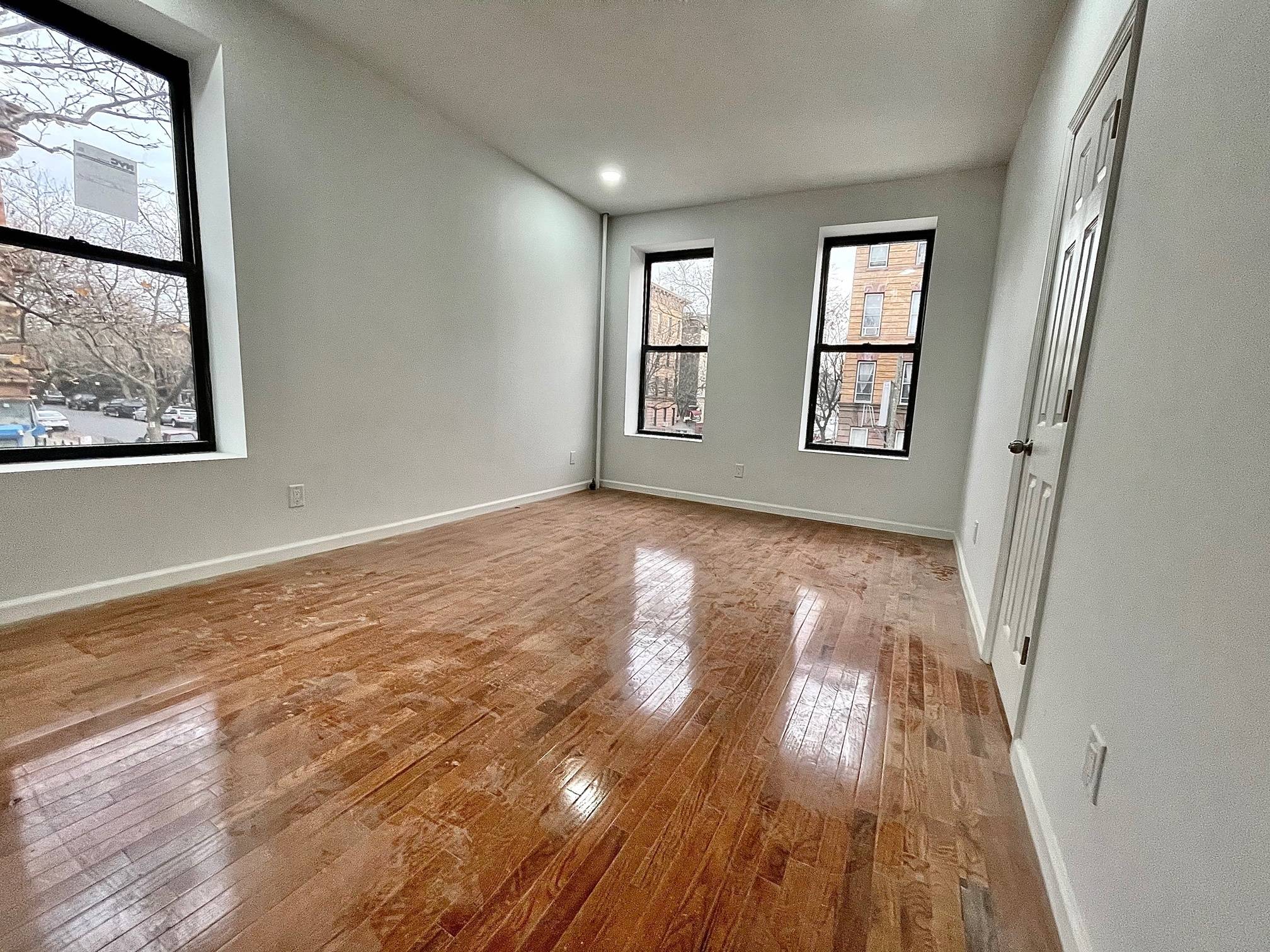 Full 2nd floor apt with brand new renovations.