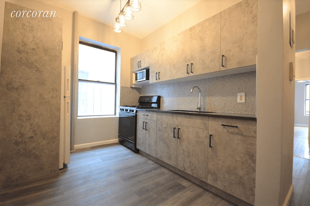 481 Montgomery StreetSouth facing, 2 Bedroom 1 bathroom with a renovated kitchen.