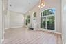 large entry living/dining area