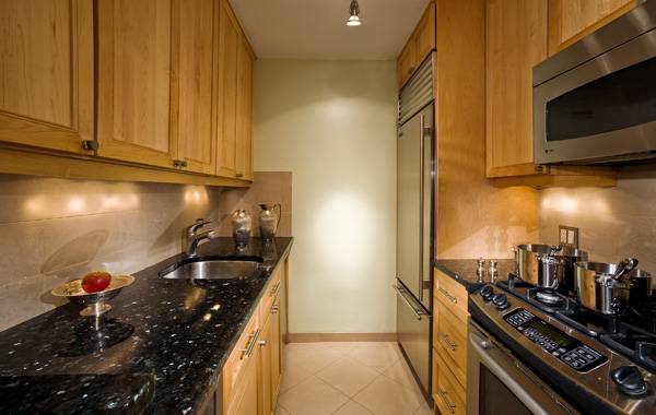 Presenting an impeccably renovated one bedroom residence exuding sophistication and modernity.
