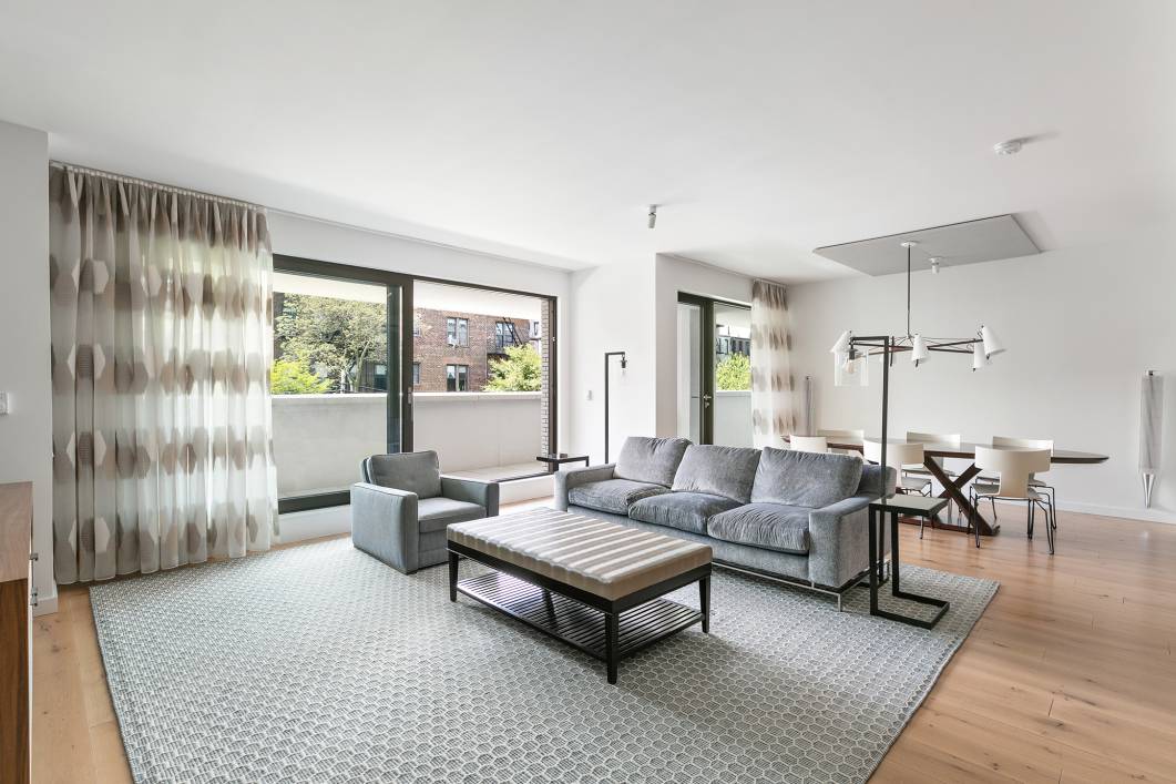This expansive, yet well appointed South facing three bedroom, convertible four three bathroom residence boasts 1, 899 square feet of interior space and a 356 square foot private terrace lining ...
