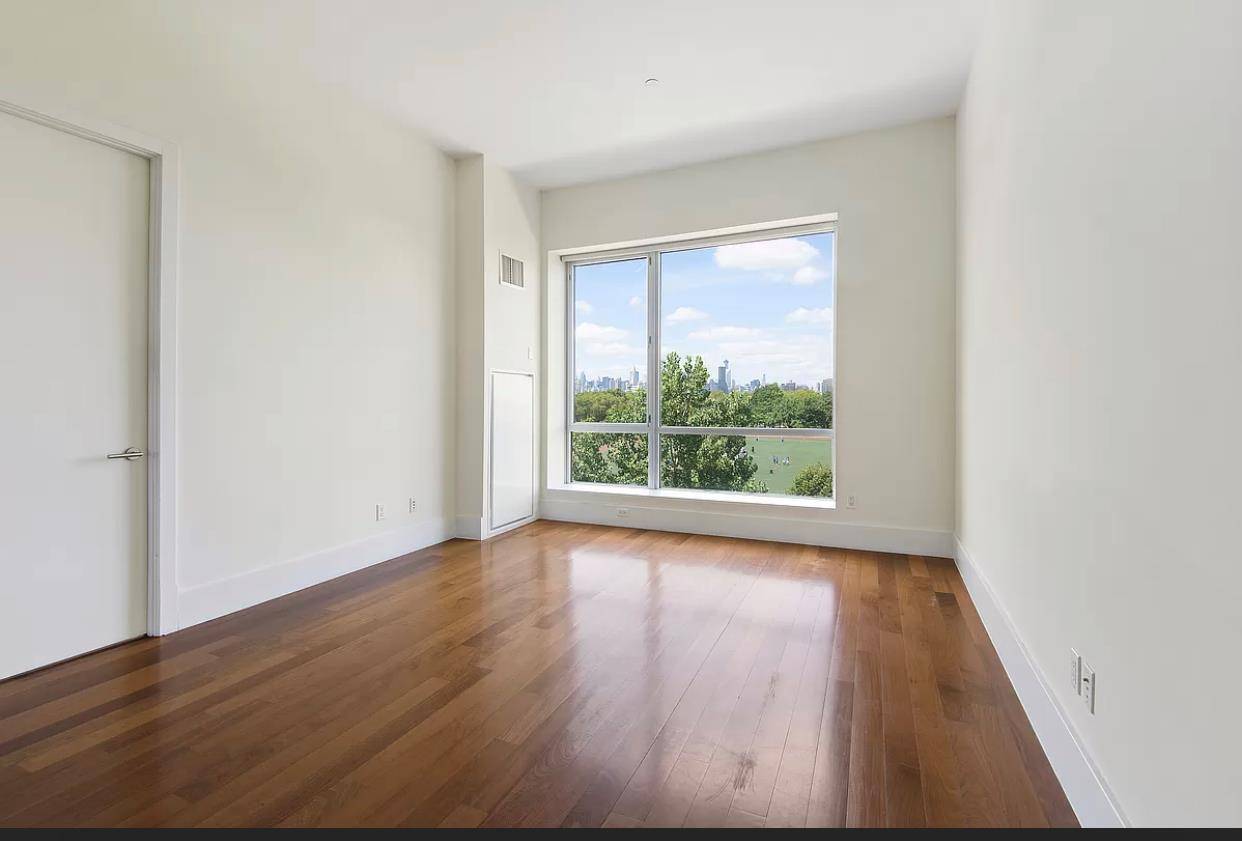 LEASE OUT Spectacular and Oversized 2 Bedroom, 2 Bathroom with Open Views of New York City and McCarren Park.