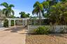 front picket fence 6 ft stockade fence surrounds property