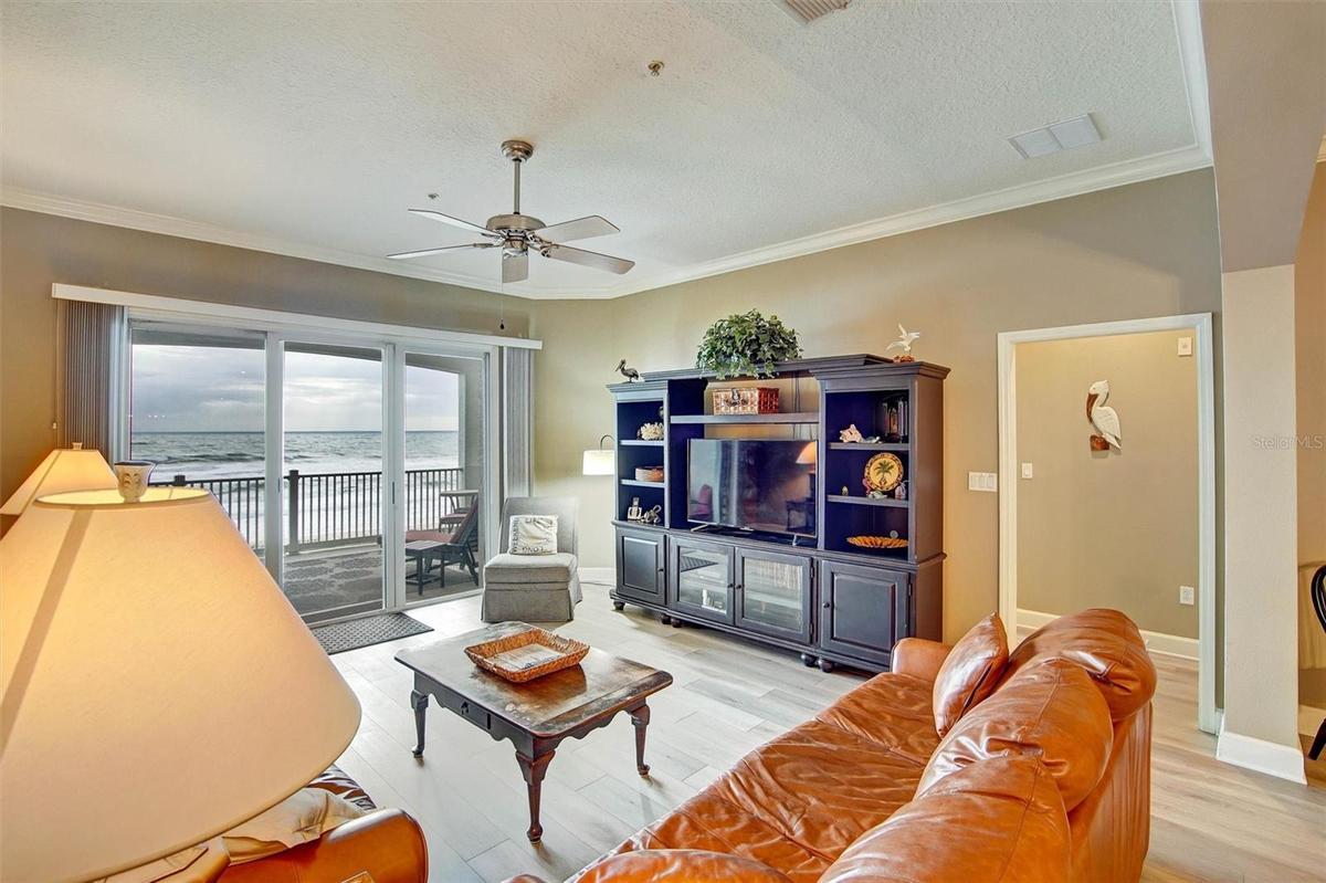 Watch TV or watch the ocean.