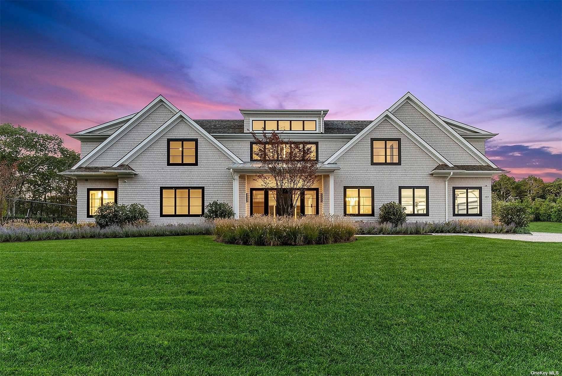 Sitting on nearly 5 private acres, this new construction is a classically inspired masterpiece with farm views.