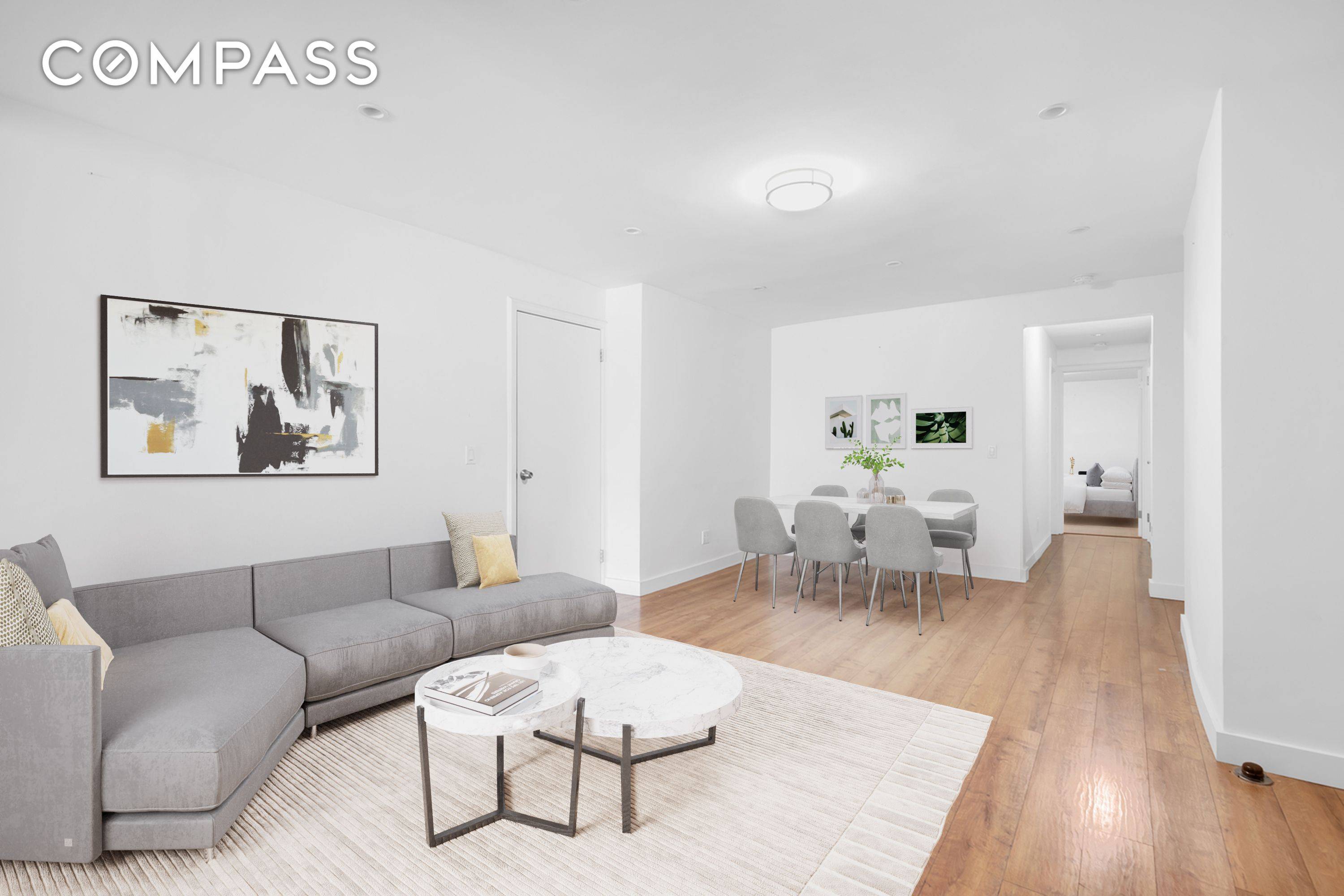 This apartment is like two for the price of one, because it is literally that.