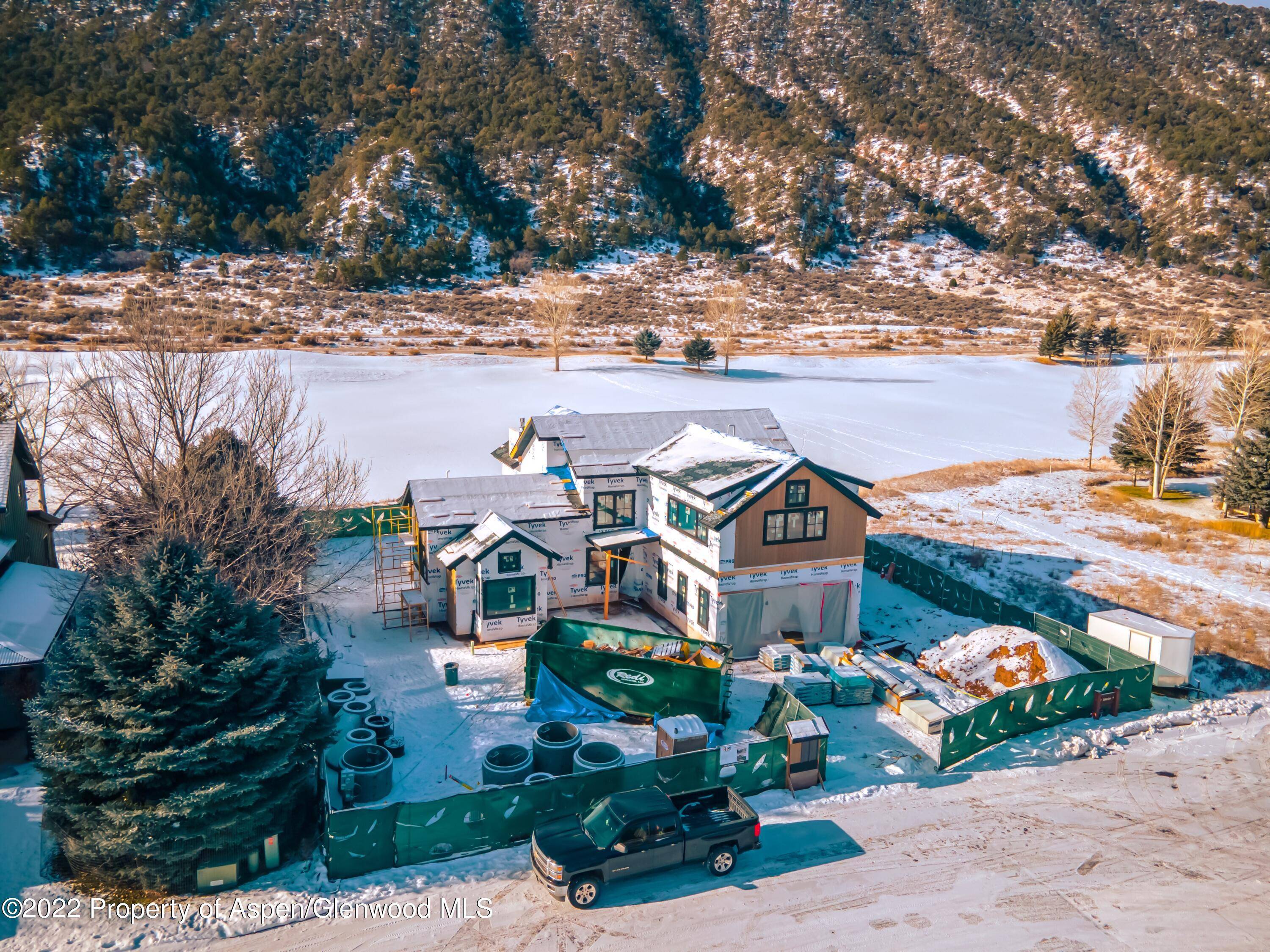 New Construction home in Aspen Glen with an anticipated completion date in July 2023.