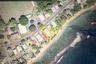 Vista aérea de la comunidad costera / Aerial of coastal community